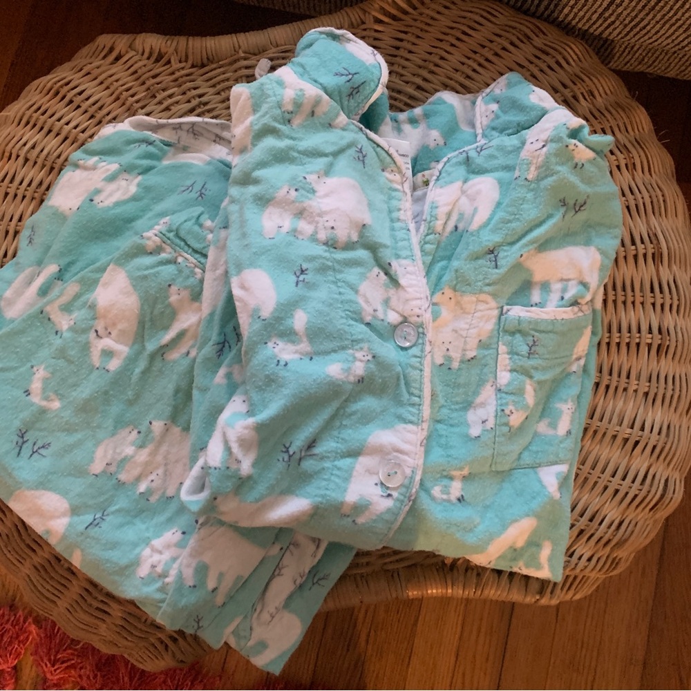 MUNKI MUNKI FLANNEL PJ SET